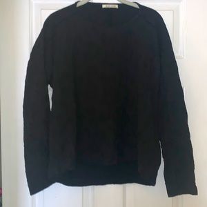 Black Crane quilted top